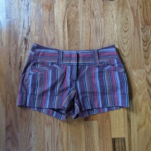 Wet Seal Women's Striped Cotton Shorts. Size 5